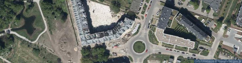 Zdjęcie satelitarne Mglista ul.