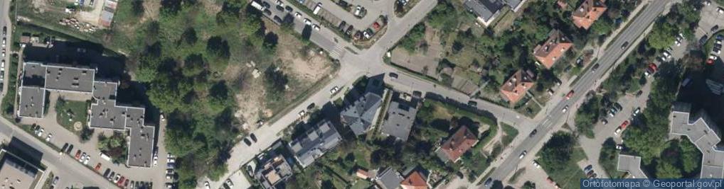 Zdjęcie satelitarne Mglista ul.
