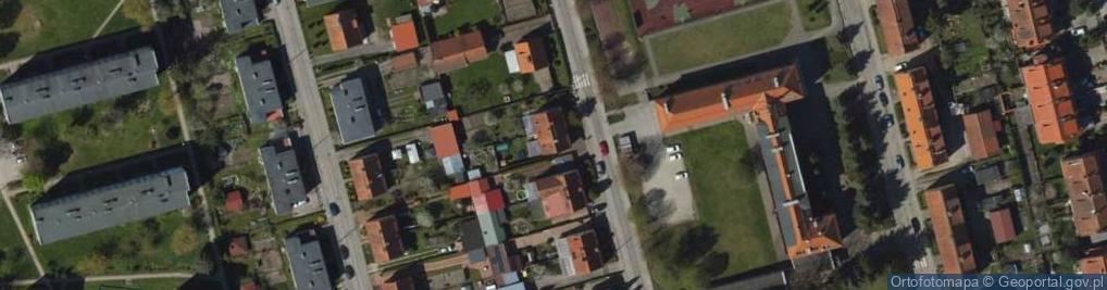 Zdjęcie satelitarne Mierosławskiego Ludwika, gen. ul.