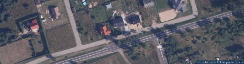 Zdjęcie satelitarne Miastecka ul.