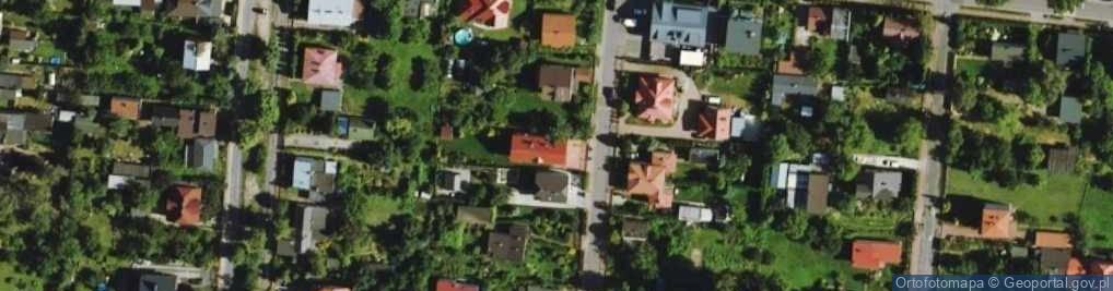 Zdjęcie satelitarne Milanowiecka ul.