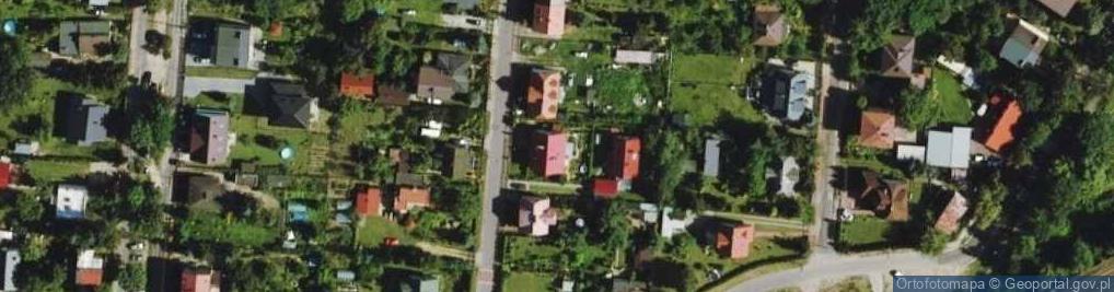 Zdjęcie satelitarne Milanowiecka ul.