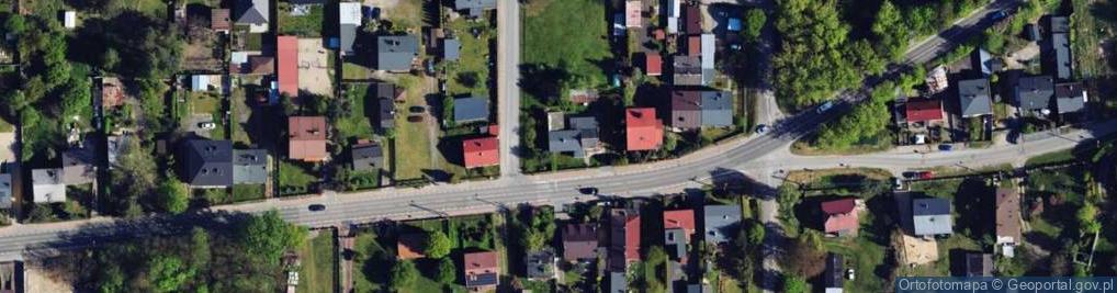 Zdjęcie satelitarne Mirowska ul.