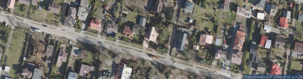 Zdjęcie satelitarne Miła ul.