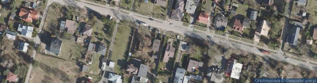 Zdjęcie satelitarne Miła ul.