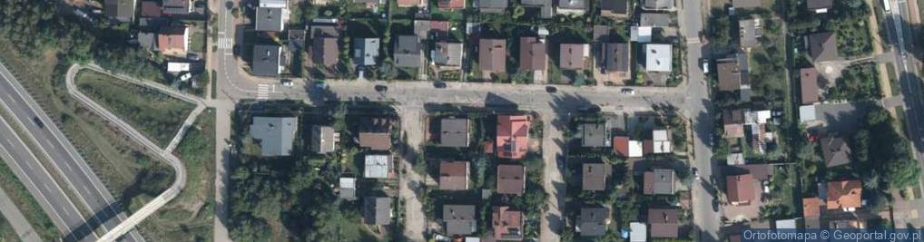 Zdjęcie satelitarne Miła ul.