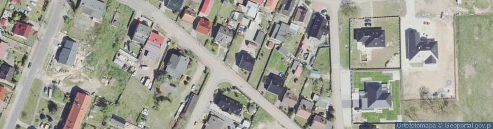 Zdjęcie satelitarne Miedziana ul.