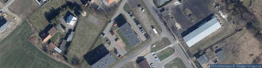 Zdjęcie satelitarne Międzyrzecz-Wybudowanie ul.