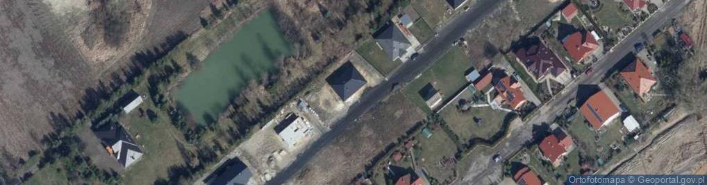 Zdjęcie satelitarne Międzyrzecz-Wybudowanie ul.