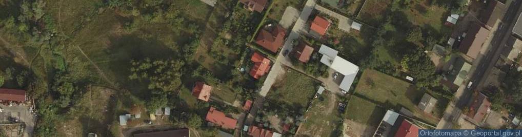 Zdjęcie satelitarne Miedziana ul.