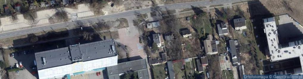 Zdjęcie satelitarne Milionowa ul.