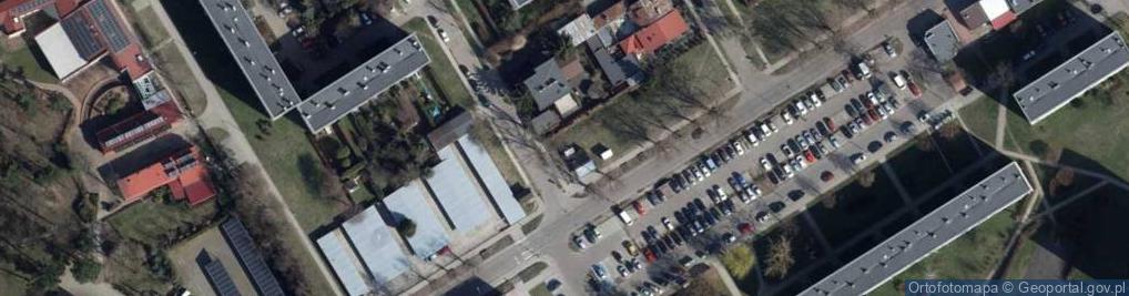 Zdjęcie satelitarne Mieszkalna ul.