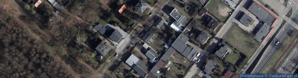 Zdjęcie satelitarne Mielizny ul.