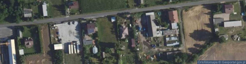 Zdjęcie satelitarne Michalinów Oleśnicki ul.
