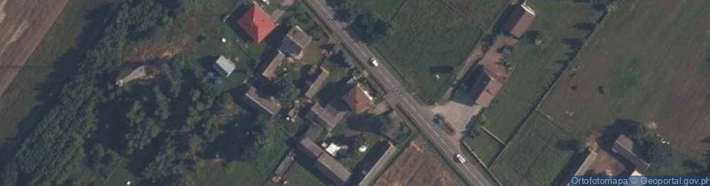 Zdjęcie satelitarne Miejska Dąbrowa ul.