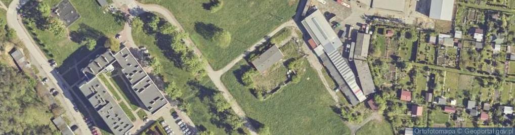 Zdjęcie satelitarne Miasteczko Młodego Robotnika ul.