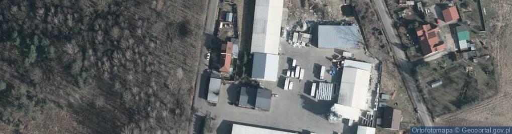 Zdjęcie satelitarne Mienia ul.