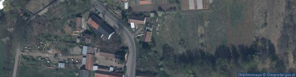 Zdjęcie satelitarne Mierków ul.