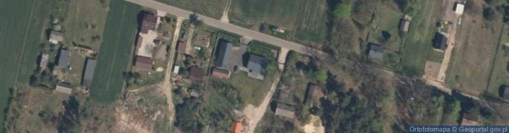 Zdjęcie satelitarne Mierzączka Duża ul.