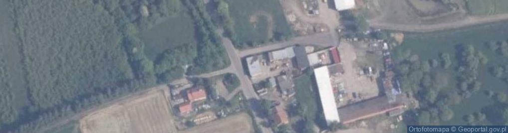 Zdjęcie satelitarne Mieścin ul.