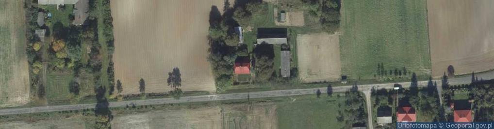 Zdjęcie satelitarne Miętkie-Kolonia ul.