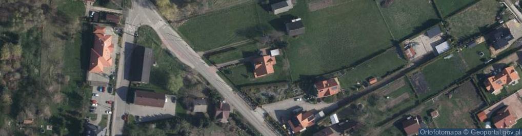 Zdjęcie satelitarne Mietniów ul.