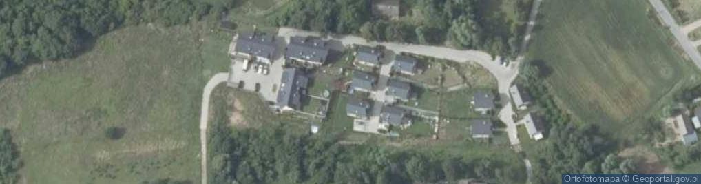 Zdjęcie satelitarne Mietniów ul.
