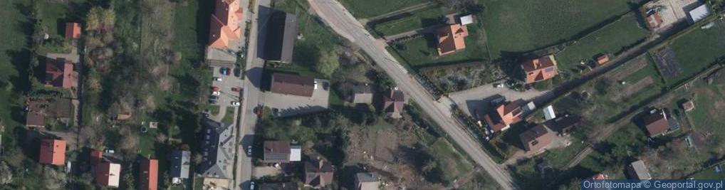 Zdjęcie satelitarne Mietniów ul.
