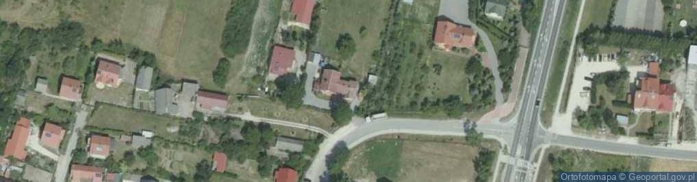 Zdjęcie satelitarne Mikułowice ul.