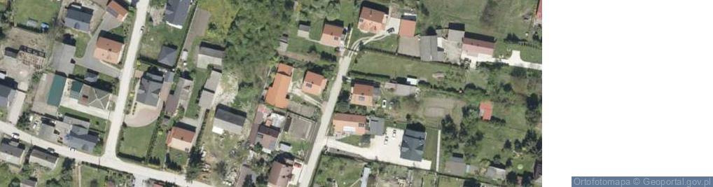 Zdjęcie satelitarne Mikułowice ul.