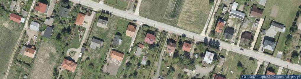 Zdjęcie satelitarne Mikułowice ul.