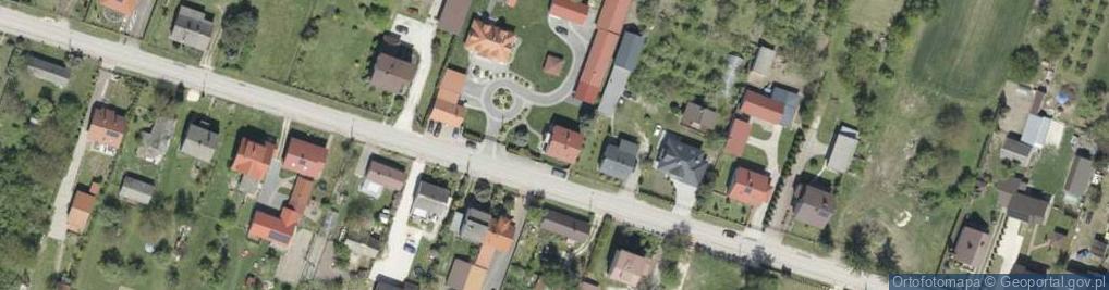 Zdjęcie satelitarne Mikułowice ul.