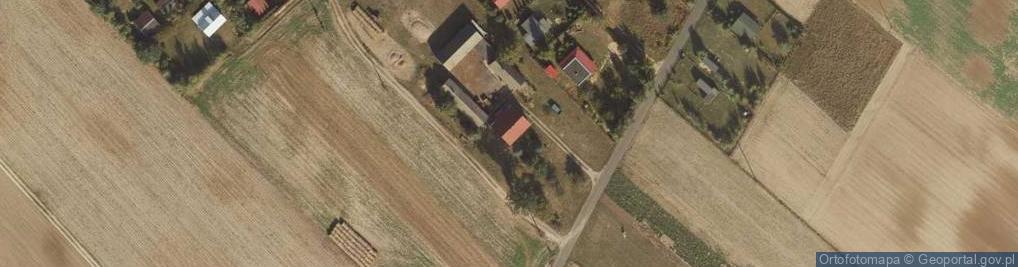 Zdjęcie satelitarne Miłachówek ul.