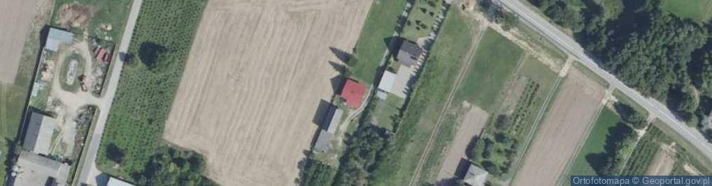 Zdjęcie satelitarne Milanowska Wólka ul.