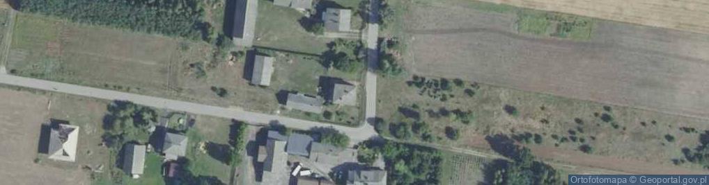 Zdjęcie satelitarne Mirzec-Czerwona ul.