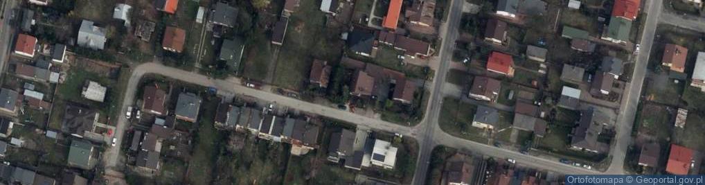 Zdjęcie satelitarne Miedziana ul.