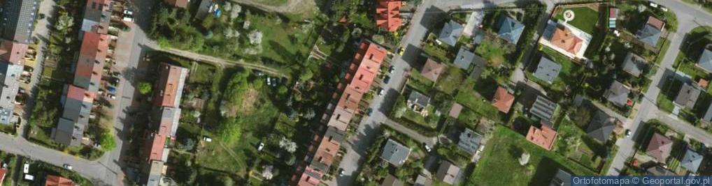 Zdjęcie satelitarne Migdałowa ul.