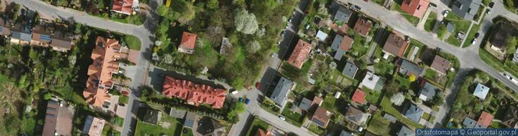 Zdjęcie satelitarne Migdałowa ul.