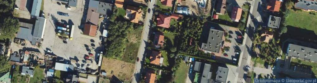 Zdjęcie satelitarne Międzyrzeckiego Artura ul.