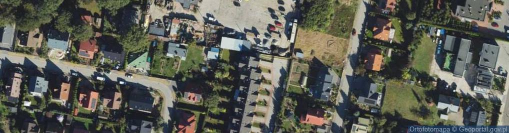 Zdjęcie satelitarne Międzyrzeckiego Artura ul.