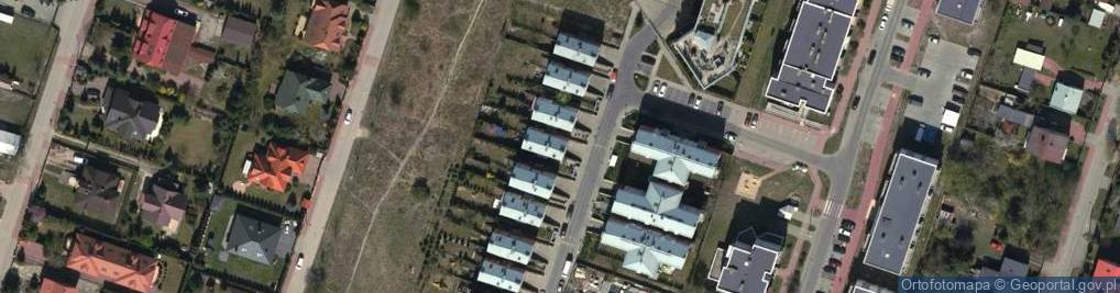 Zdjęcie satelitarne Miernicza ul.