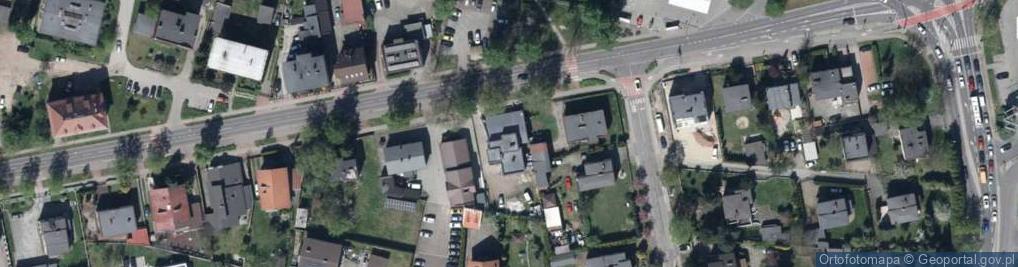 Zdjęcie satelitarne Mikołowska ul.