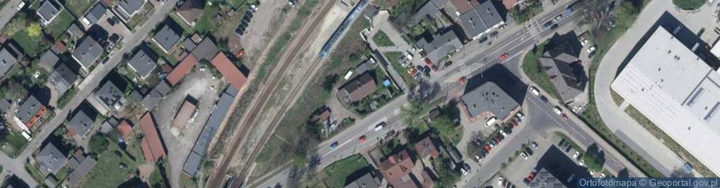 Zdjęcie satelitarne Mikołowska ul.