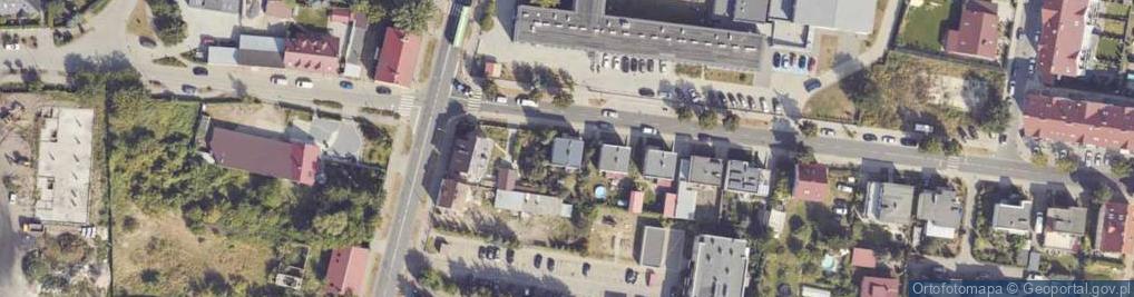 Zdjęcie satelitarne Mieszka I ul.