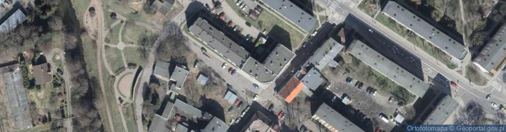 Zdjęcie satelitarne Miernicza ul.