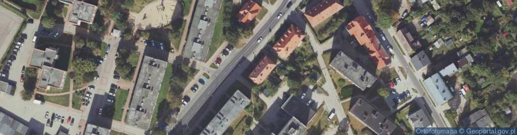 Zdjęcie satelitarne Mierosławskiego Ludwika, gen. ul.