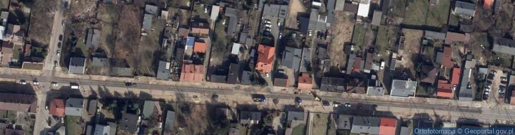 Zdjęcie satelitarne Mireckiego ul.