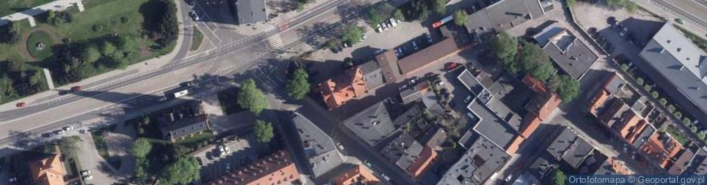 Zdjęcie satelitarne Międzymurze ul.