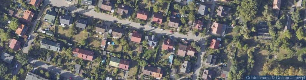 Zdjęcie satelitarne Miła ul.