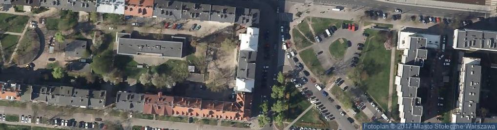 Zdjęcie satelitarne Międzyborska ul.